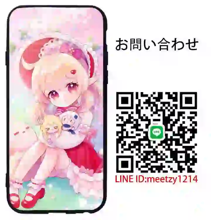 クレー iPhone Galaxy ケース-2