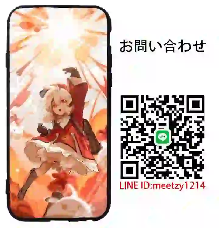 クレー iPhone Galaxy ケース-30