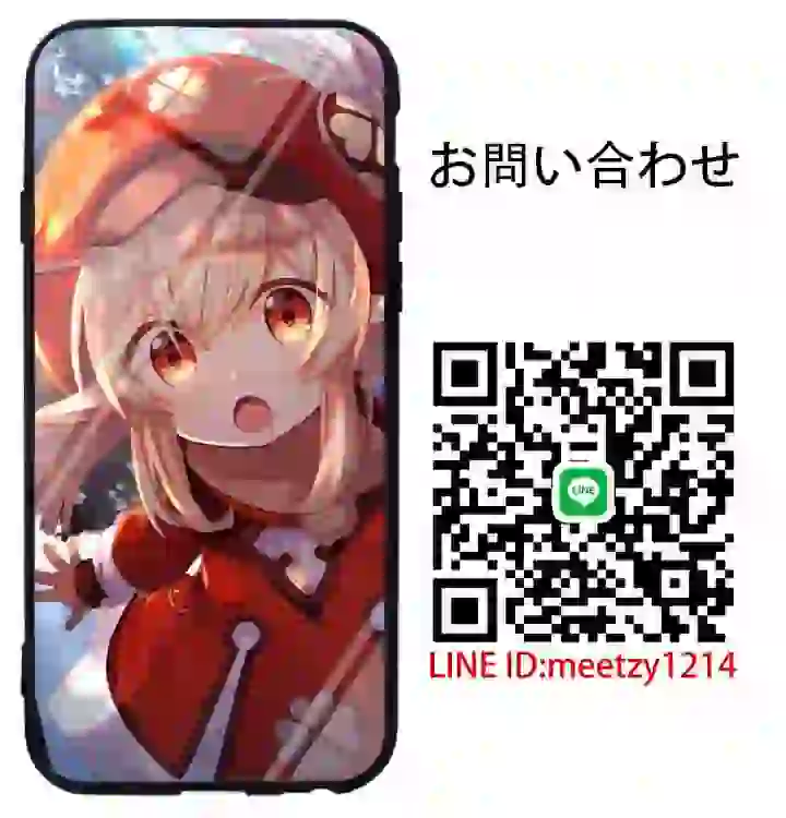 クレー iPhone Galaxy ケース-4