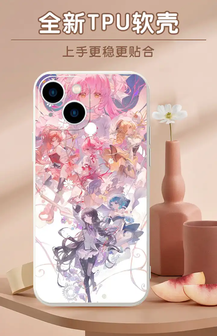 魔法少女まどか☆マギカ Galaxy S24 ケースアイフォン16ケース-3