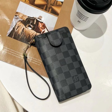 LV-グッチ ブランド カードホルダー一体型携帯 ケース