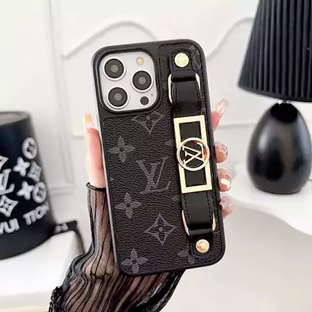 GUCCI iPhone15plus メタルロゴ スマホホルダーケース LV風スマホケース