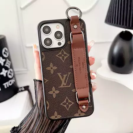 GUCCI iPhone15plus メタルロゴ スマホホルダーケース LV風スマホケース