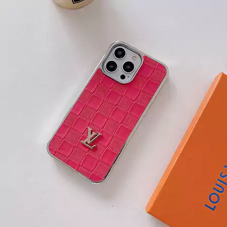 LV スタイル レザー iPhone 16 iPhone 16 pro スマホ保護ケース