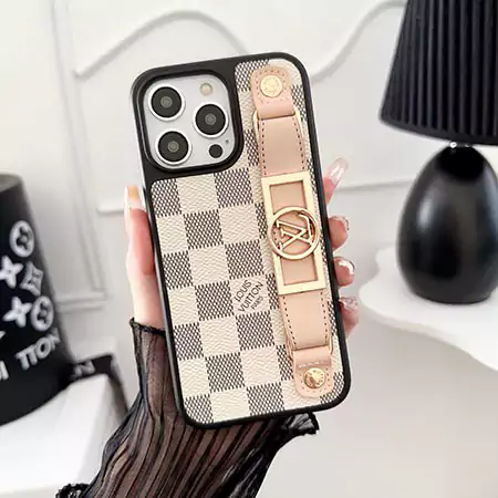 GUCCI iPhone15plus メタルロゴ スマホホルダーケース LV風スマホケース