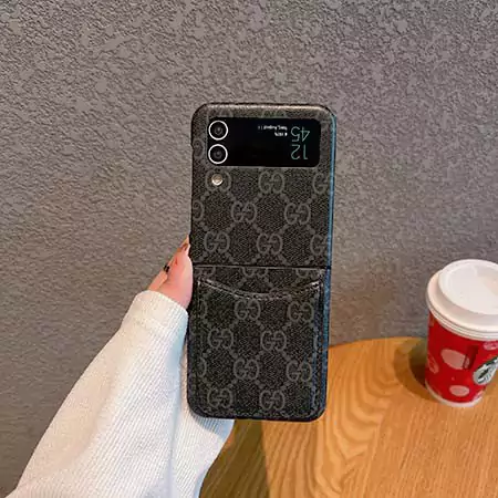 GUCCI ウエスタン カードホルダー Galaxy ZFold3 携帯 ケース