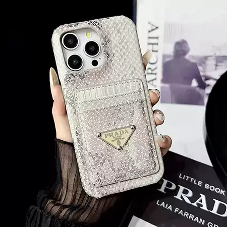 Prada ラインストーンがちりばめられた iPhone 16 ケース