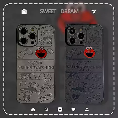 kaws レーザー iPhone 15/15pro ケース