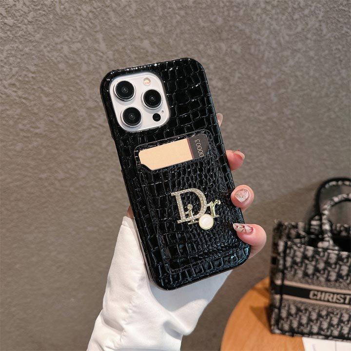 レディース かわいい メタルロゴ PRADA iphone16/15 純黒 スマホケース