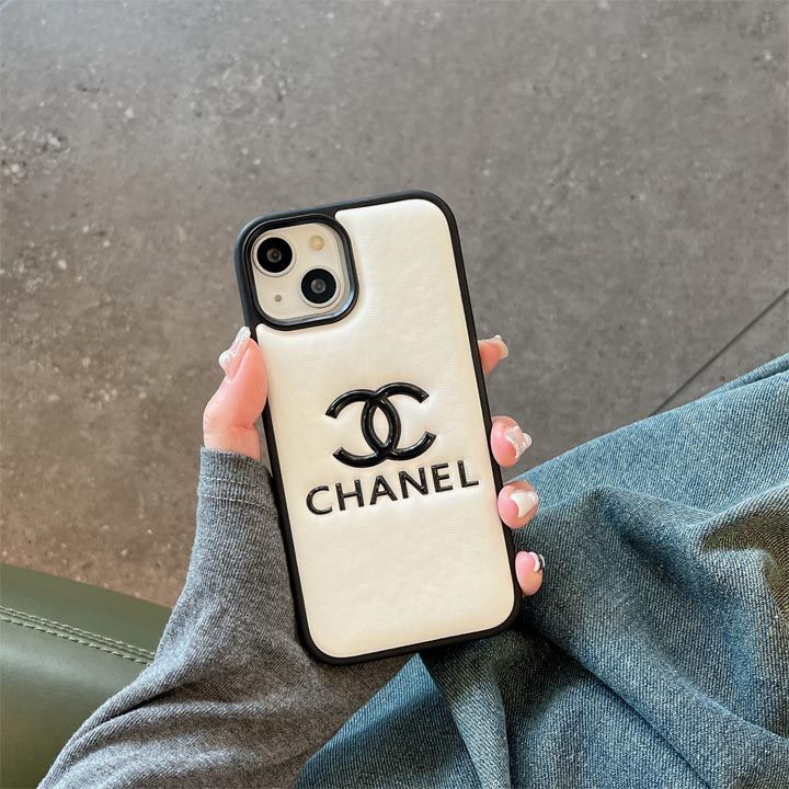 chanel カップル 耐衝撃 レザーiPhone16pro/15promax/14plus/13ケース