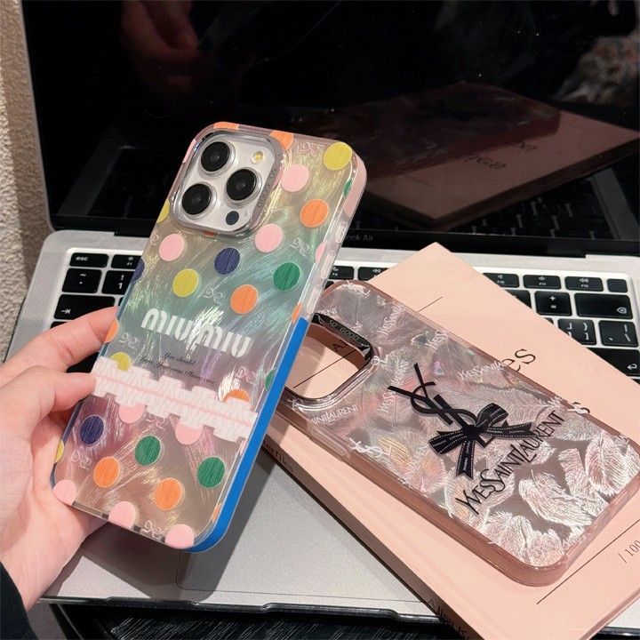 かわいい Ins風 電気メッキ ミュウミュウ iphone 16プラスケース