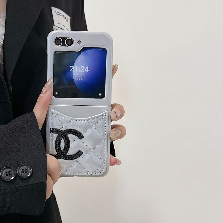 chanel 通販 Galaxy Z Flip3ケース