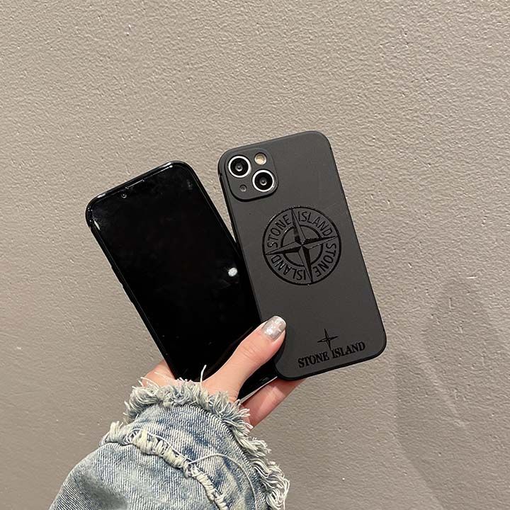 ユニセックスアイフォンSTONE ISLANDスマホケース