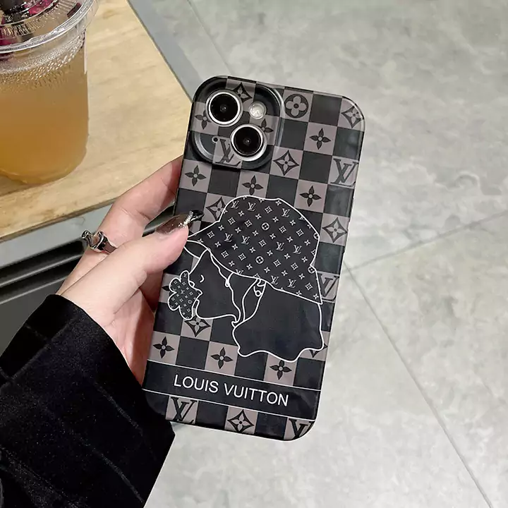 カラフル プリント レザー クラシック LV ギャラクシー S24/S23/S22 ウルトラ スマホケース