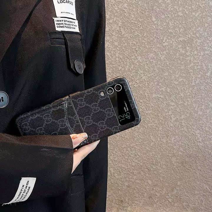 GUCCI ウエスタン カードホルダー Galaxy ZFold3 携帯 ケース