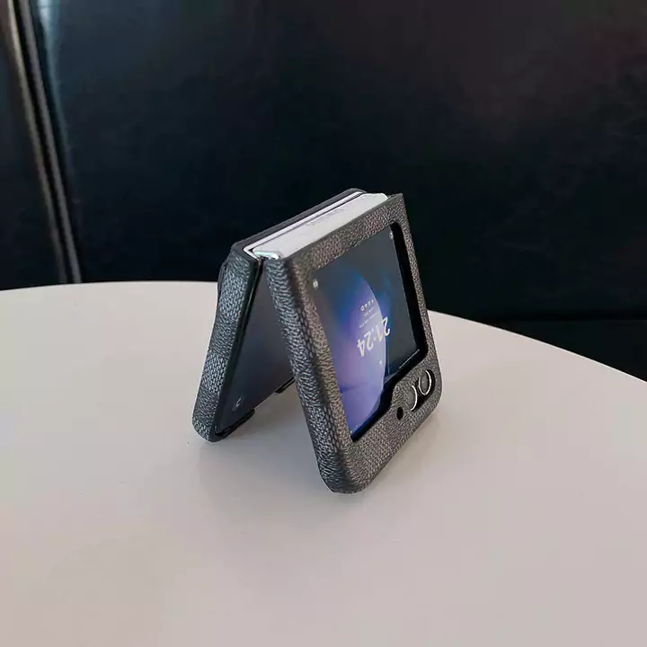 ルイヴィトン レザー ビジネスGalaxy Z Flip5ケース