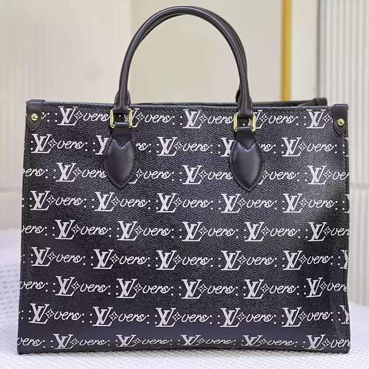 偽物 新品 5色 LV モノグラム 本革 ONTHEGO ハンドショルダーバッグ