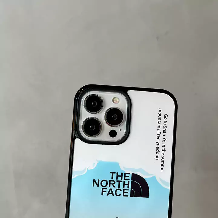 THE NORTH FACEブランドロゴiPhone 15 pro max/14pro フォンケース