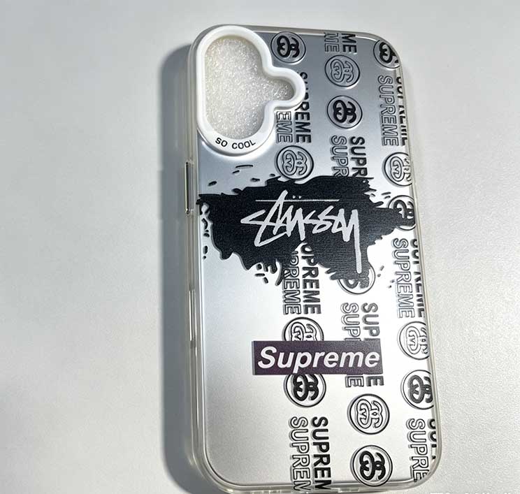 シュプリーム iphone18/17pro/16promax ケース ハイ ブランドスマホケース