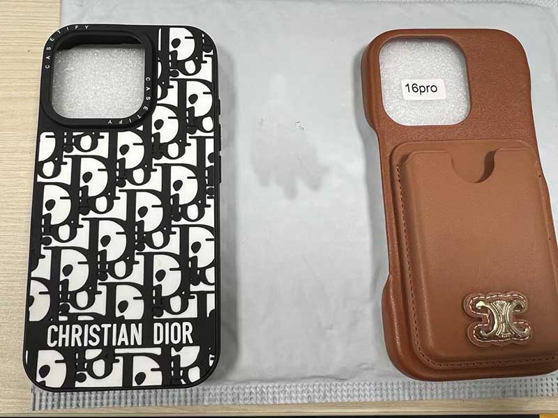 iPhone16Pro ケース ディオール セリーヌ 風