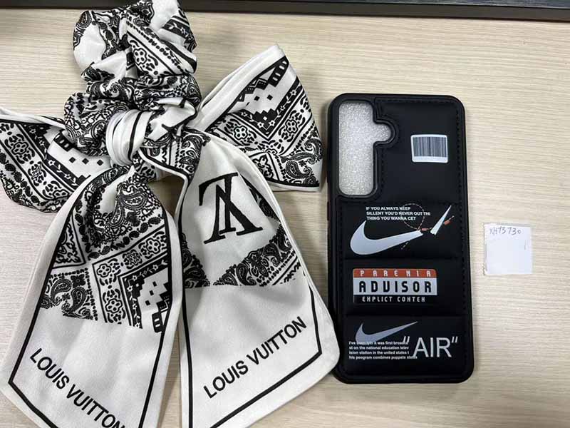 Galaxy S24 ケース Nike風 ハイブランド スマホケース
