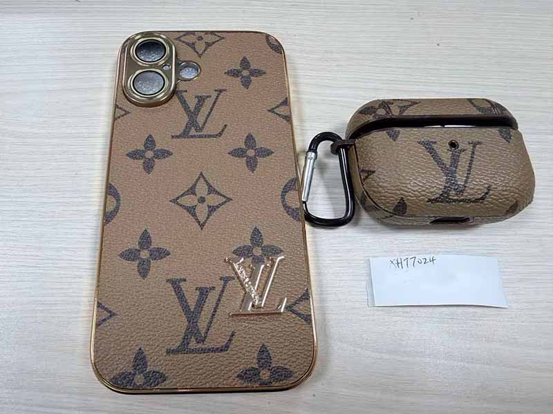 iPhone16 ケース Louis Vuitton風 ハイブランド スマホケース メンズ