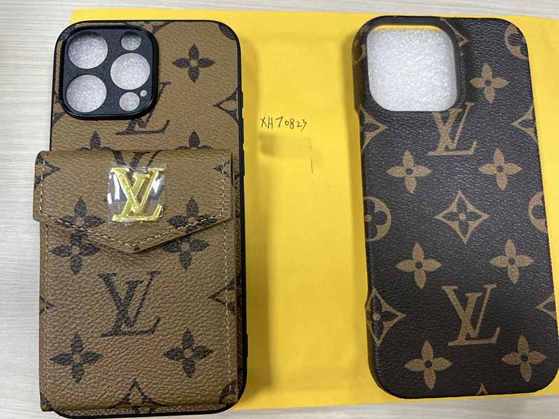 iPhone16 Pro Max ケース カード 収納 Louis Vuitton風 ハイブランド