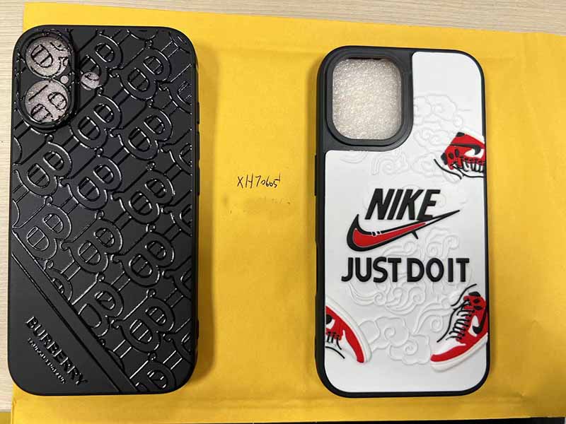 iPhone16 携帯 ケース ナイキ風  ハイブランド スマホケース メンズ