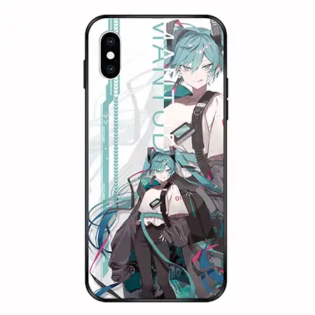 初音ミクiPhone16スマホケースカスタム