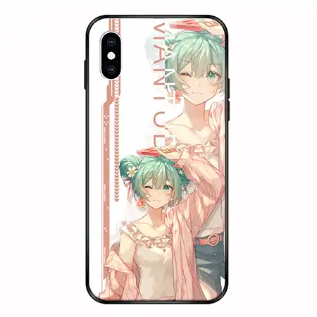 初音ミクiPhone16スマホケースカスタム