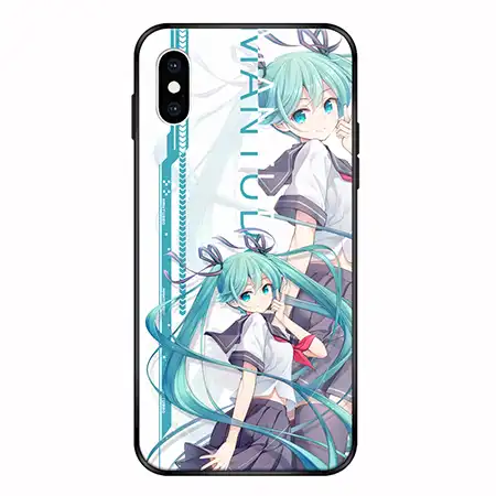 初音ミクiPhone16スマホケースカスタム