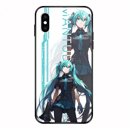 初音ミクiPhone16スマホケースカスタム