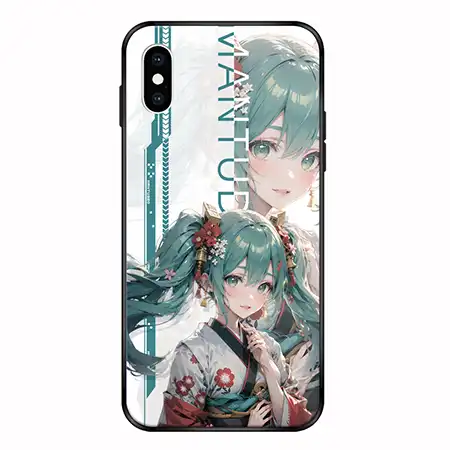 初音ミクiPhone16スマホケースカスタム